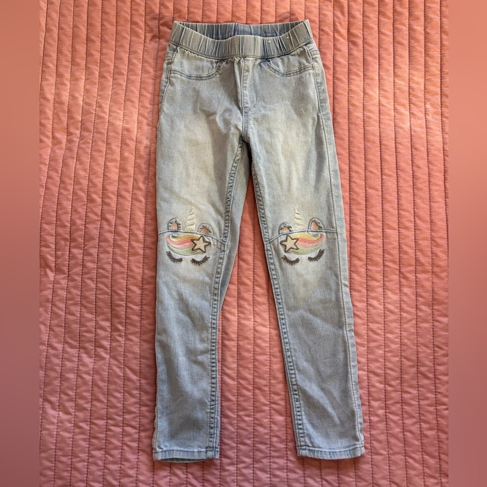 Unicorn pants for little girls - size 6 - Picture 2 of 6